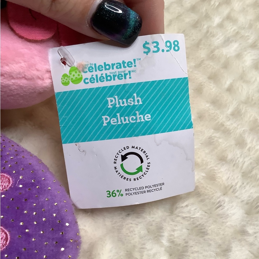 Way To Celebrate Butterfly Plush with Hang Tag - Picture 3 of 5